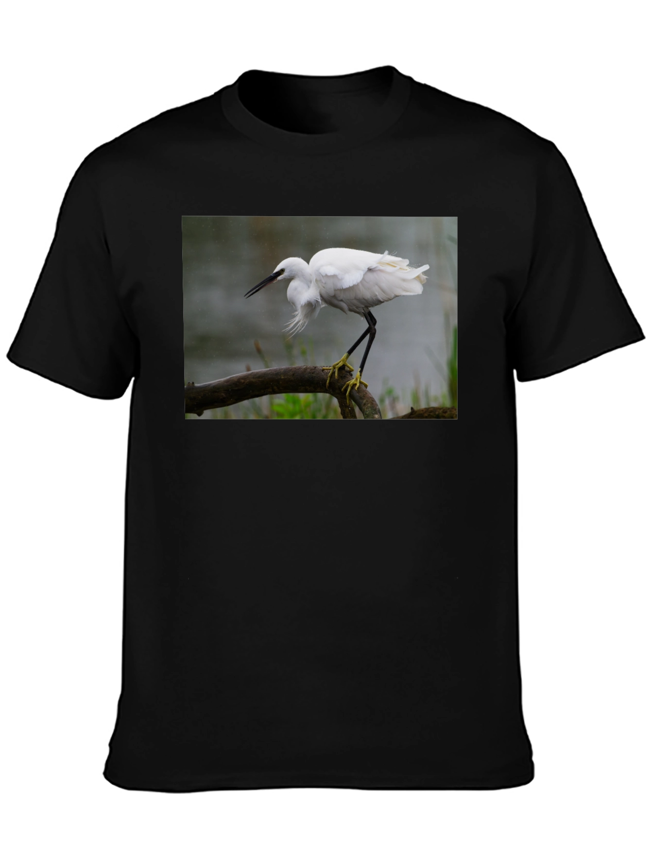 Egret T-Shirt - Nature Bird Tee