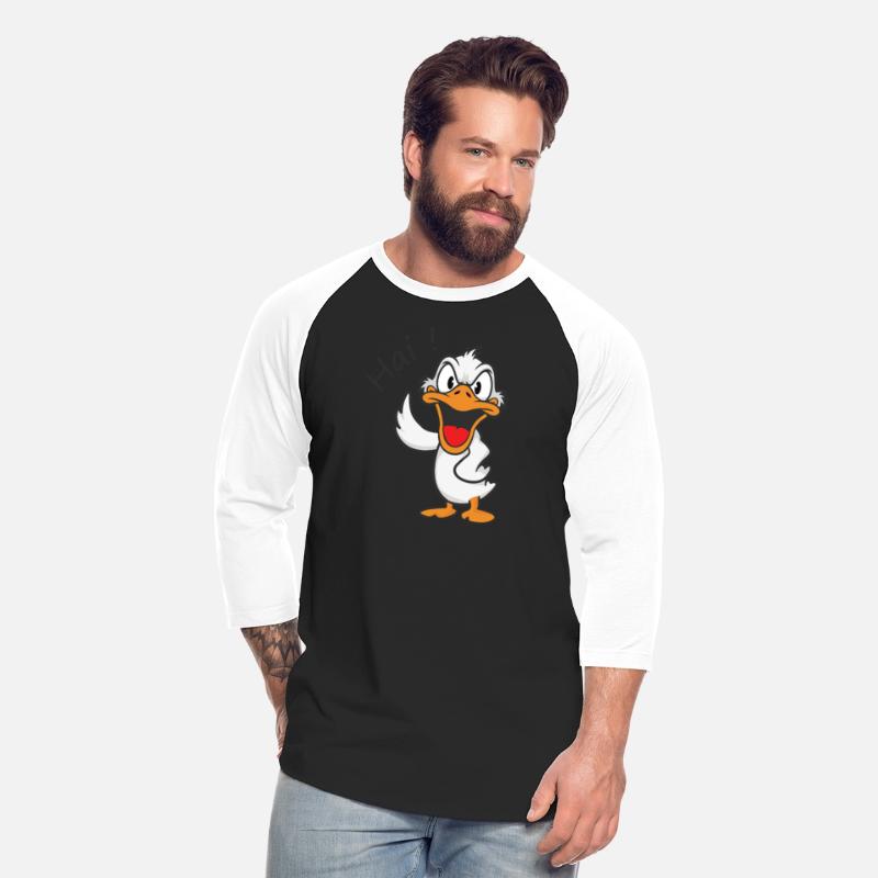 A cartoon duck is depicted