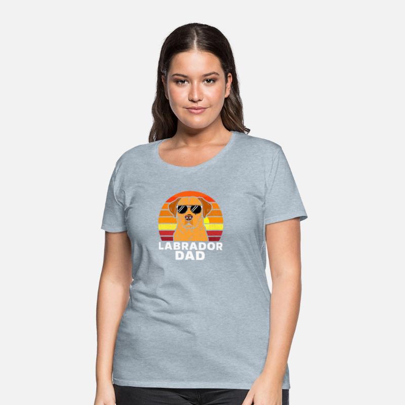 A Dog Against a Sunset Background T-Shirt