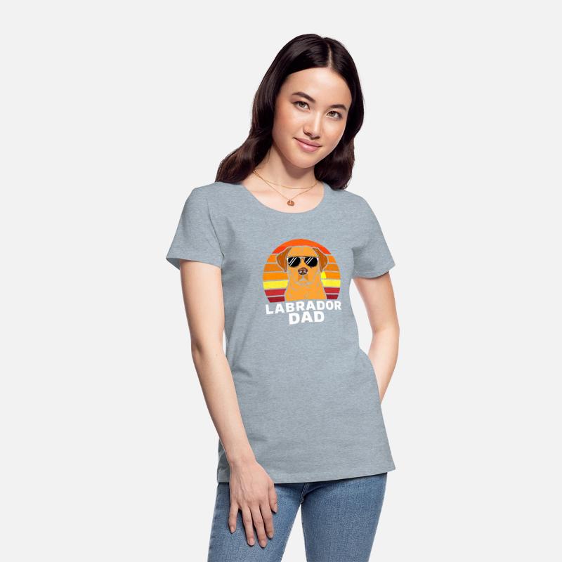 A Dog Against a Sunset Background T-Shirt