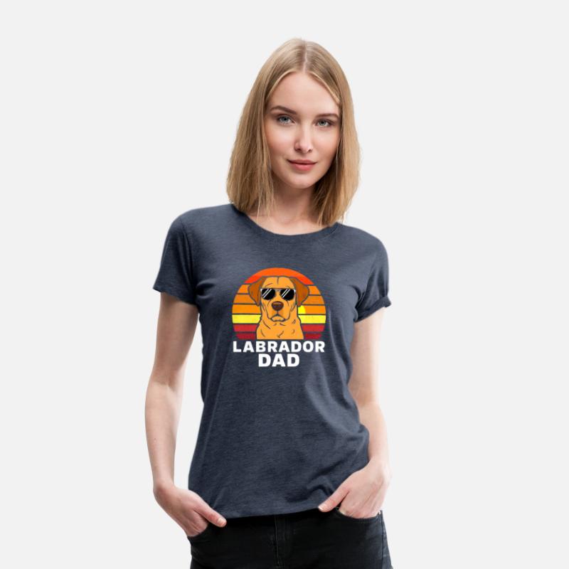 A Dog Against a Sunset Background T-Shirt