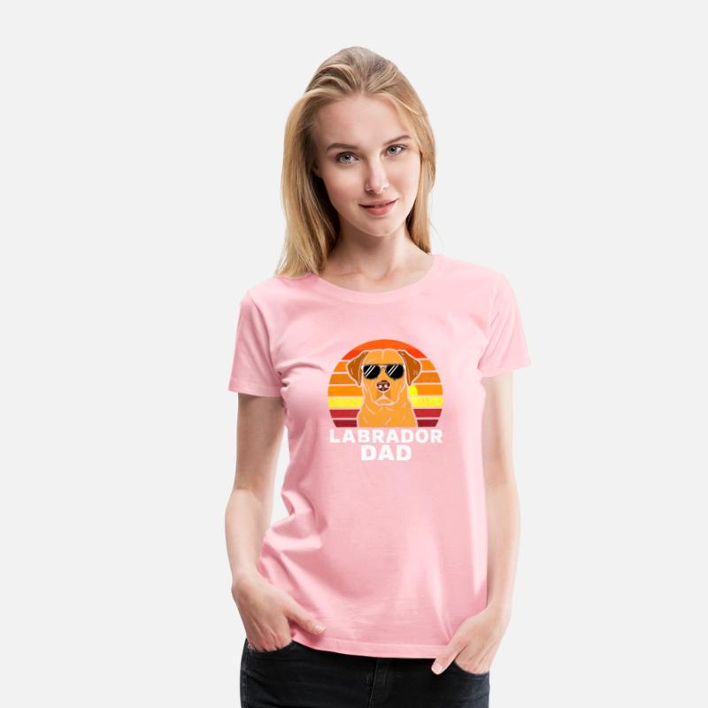 A Dog Against a Sunset Background T-Shirt