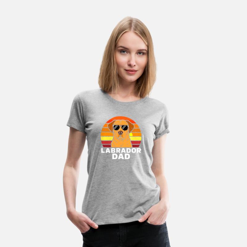 A Dog Against a Sunset Background T-Shirt