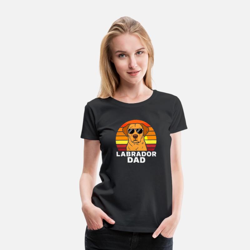A Dog Against a Sunset Background T-Shirt