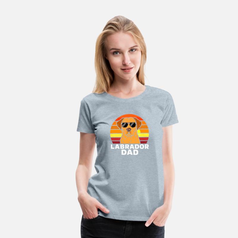 A Dog Against a Sunset Background T-Shirt