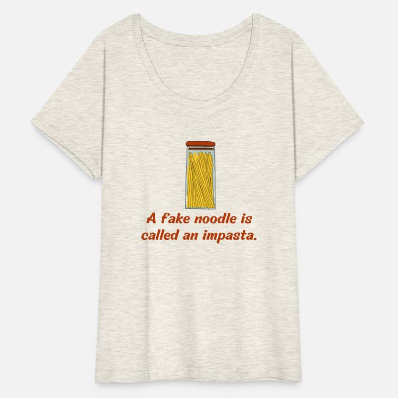 A fake noodle is called an impasta