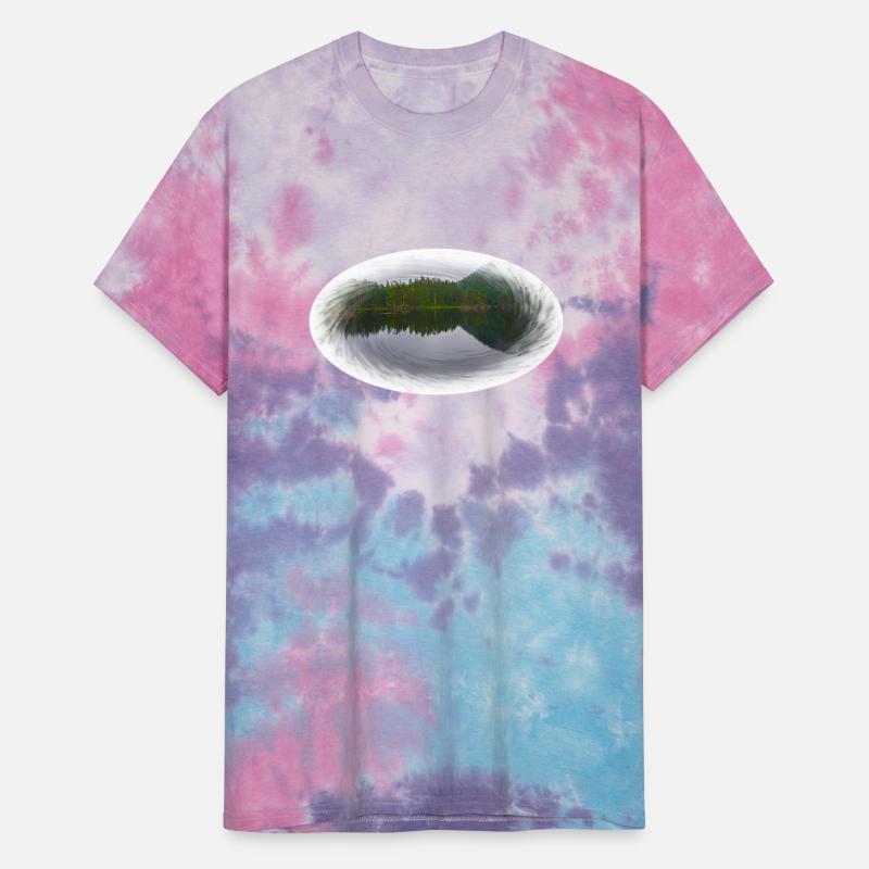 A lonely lake in the deep wilderness.