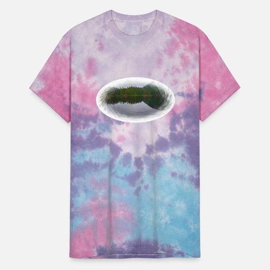 A lonely lake in the deep wilderness.