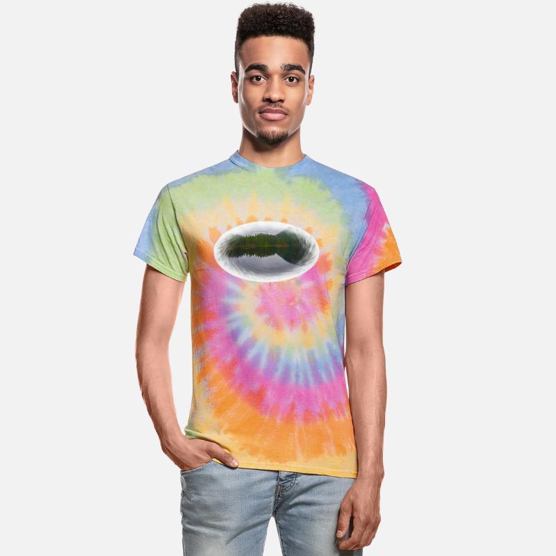 A lonely lake in the deep wilderness.