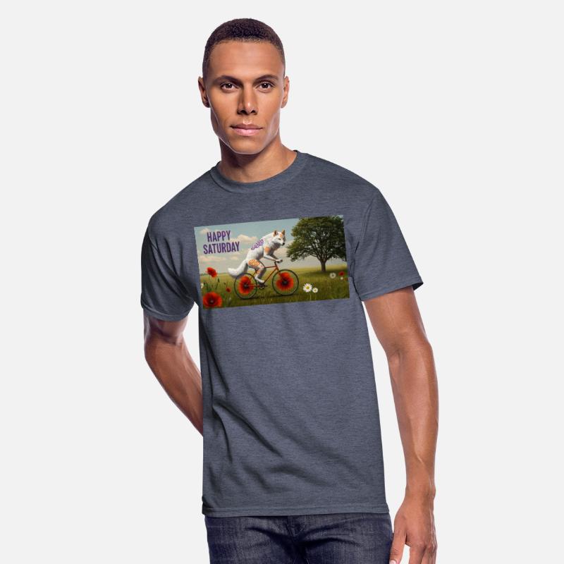 A striking anthropomorphic white wolf