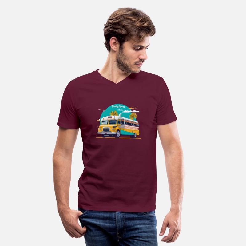 A vibrant School bus t t-shirt design