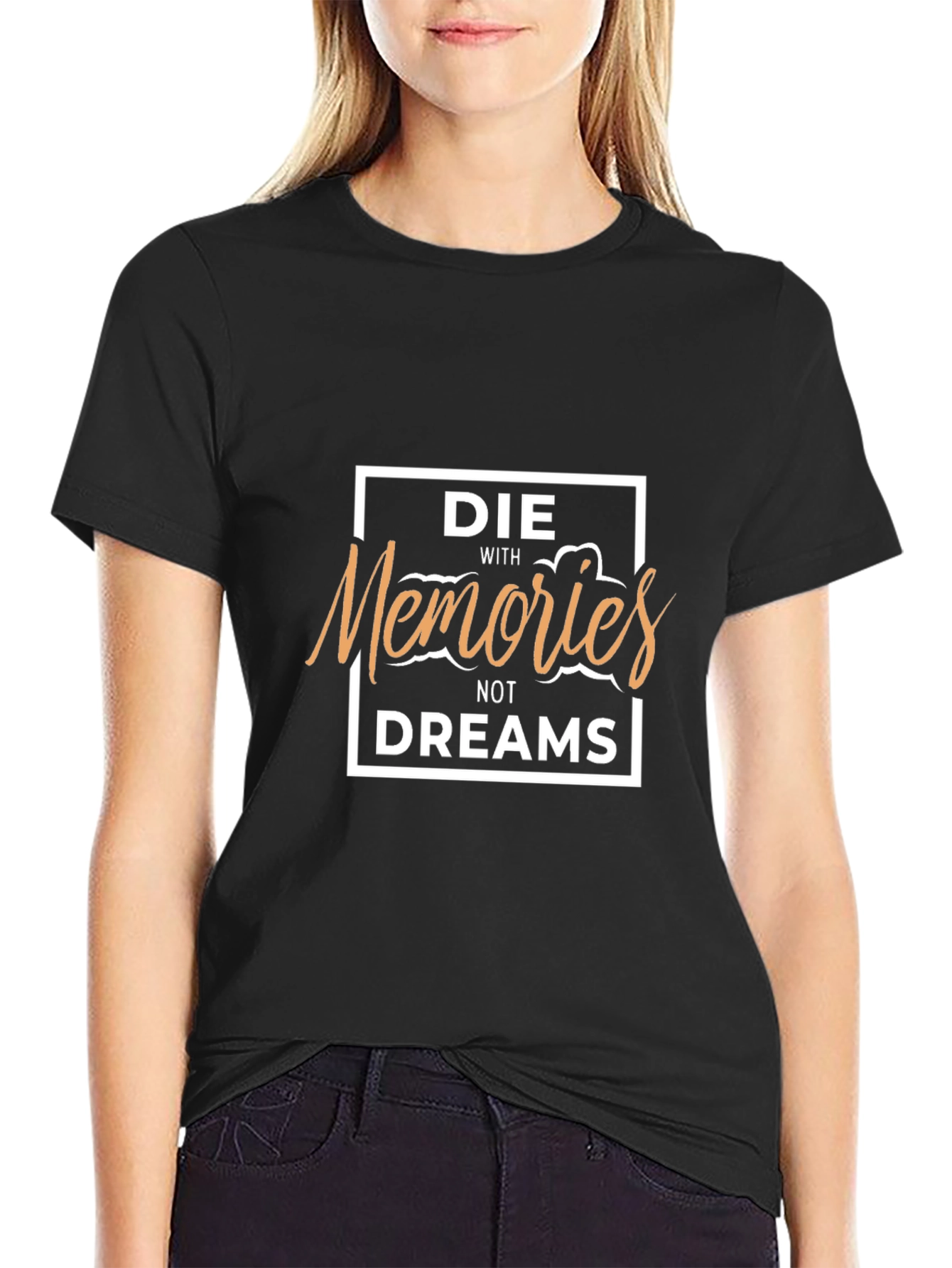 Die With Memories Black Graphic T-Shirt