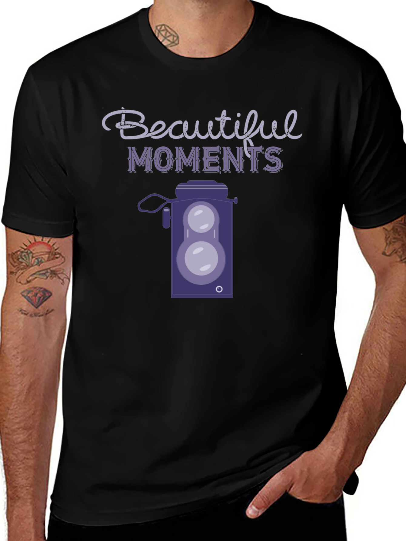 Beautiful Moments Camera Graphic T-Shirt
