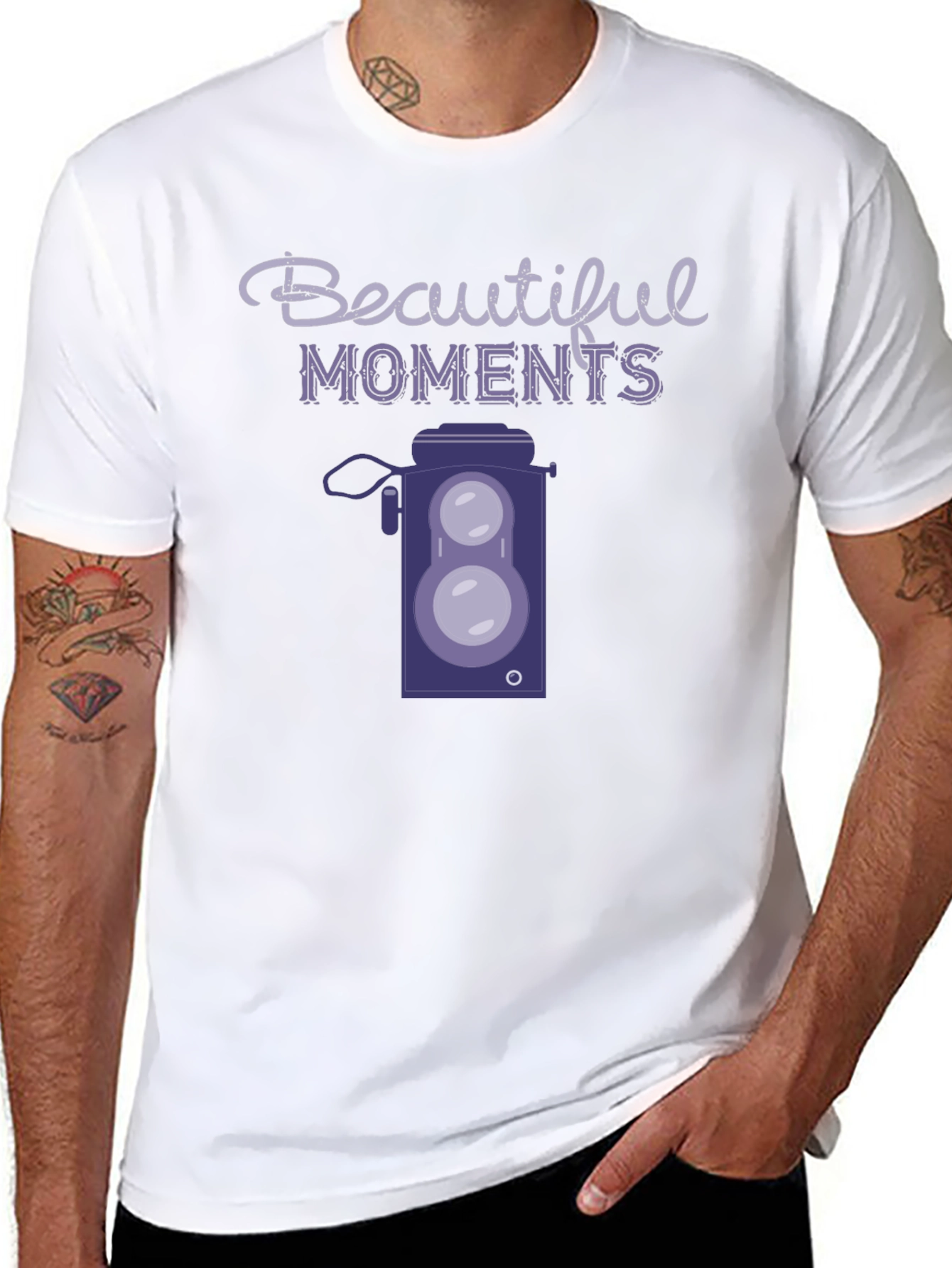 Beautiful Moments Camera Graphic T-Shirt