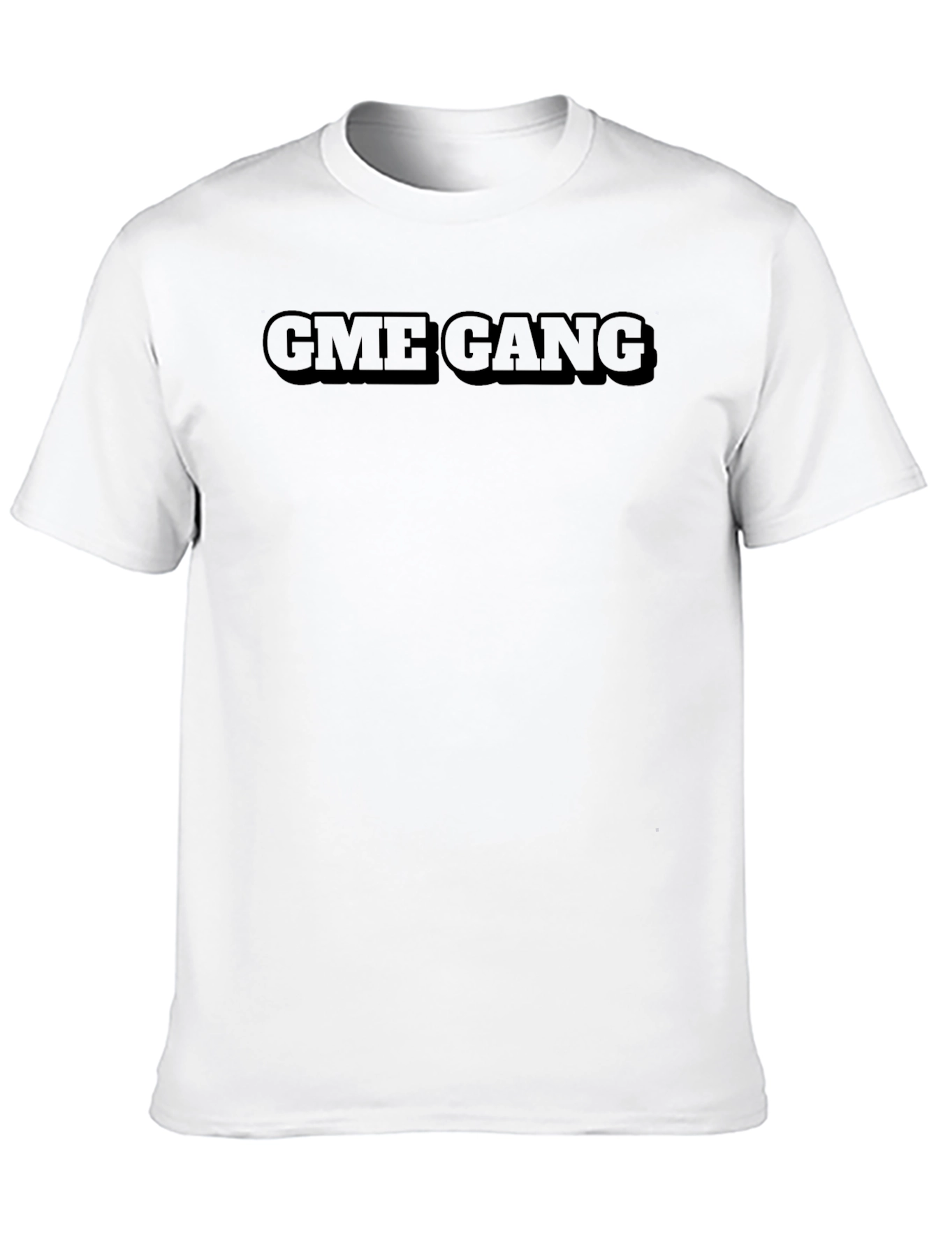 GME Gang Graphic Tee - Black Cotton T-Shirt