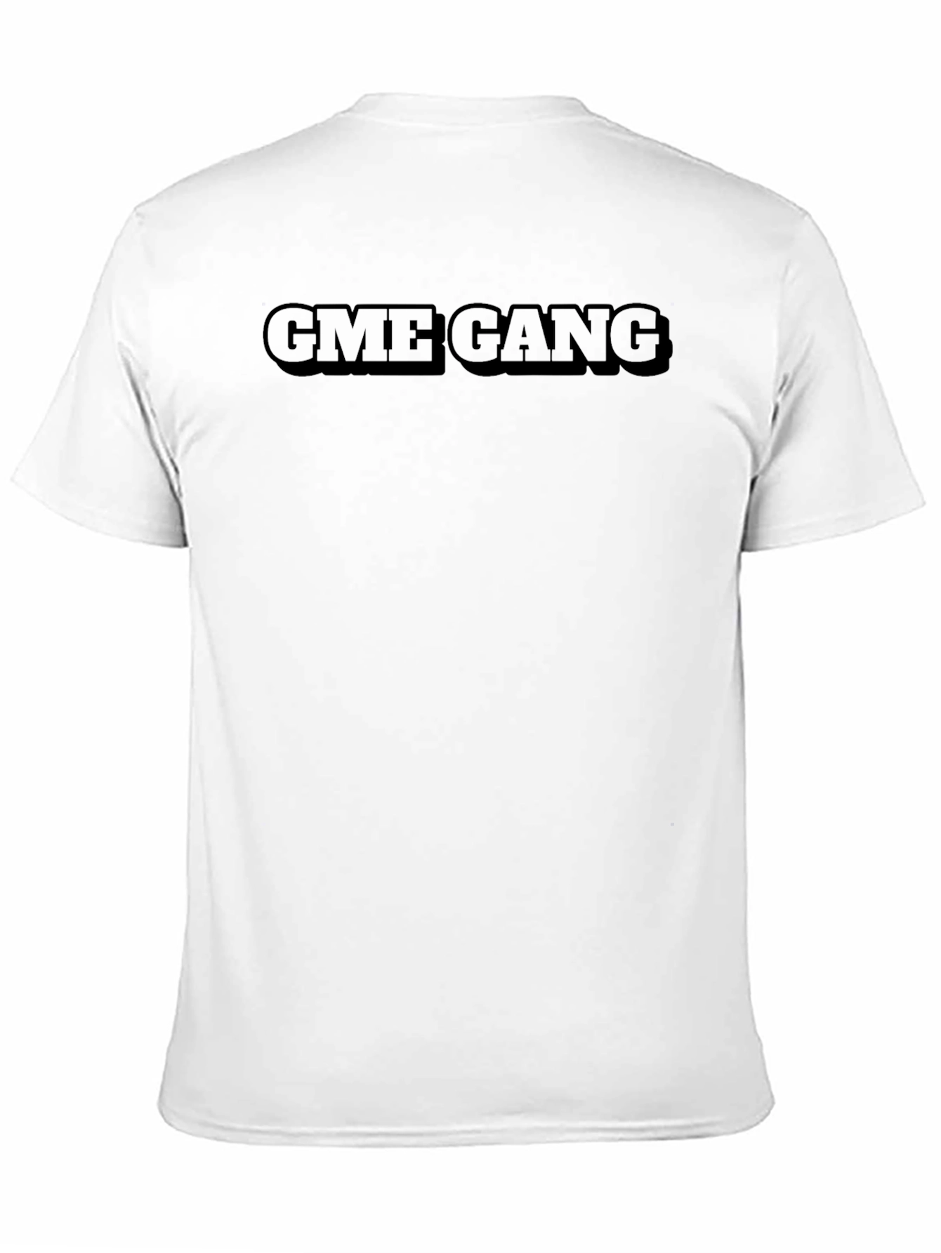 GME Gang Graphic Tee - Black Cotton T-Shirt