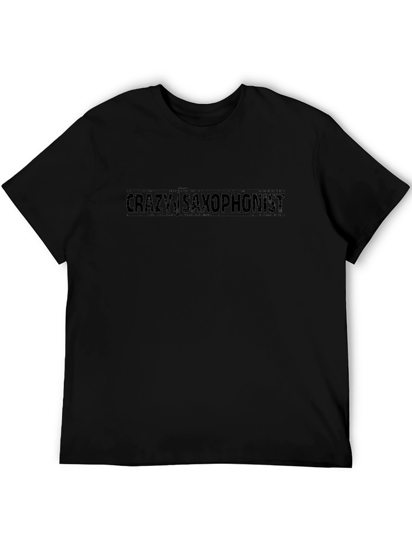 Crazy Saxophonist Graphic T-Shirt