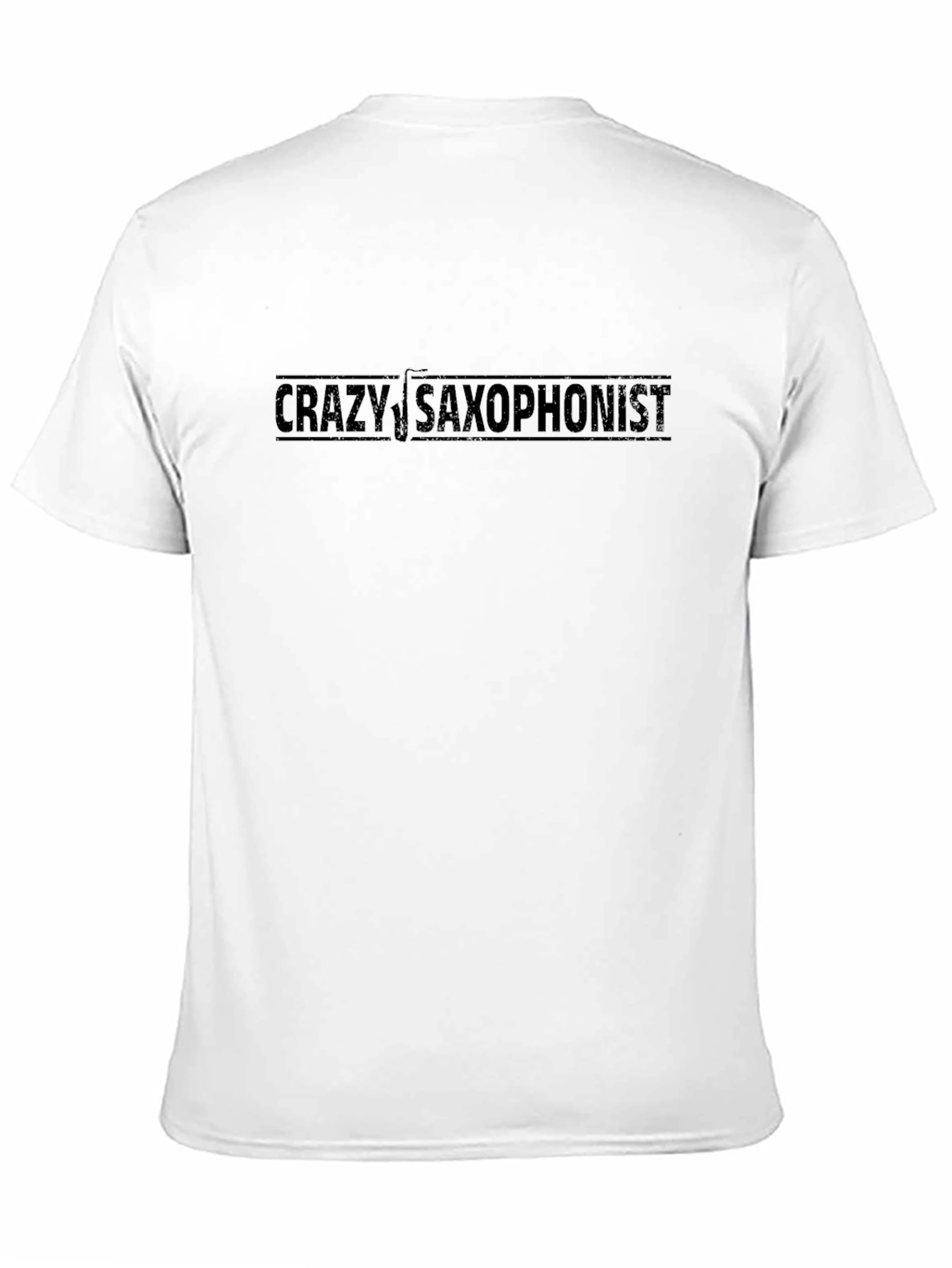 Crazy Saxophonist Graphic T-Shirt