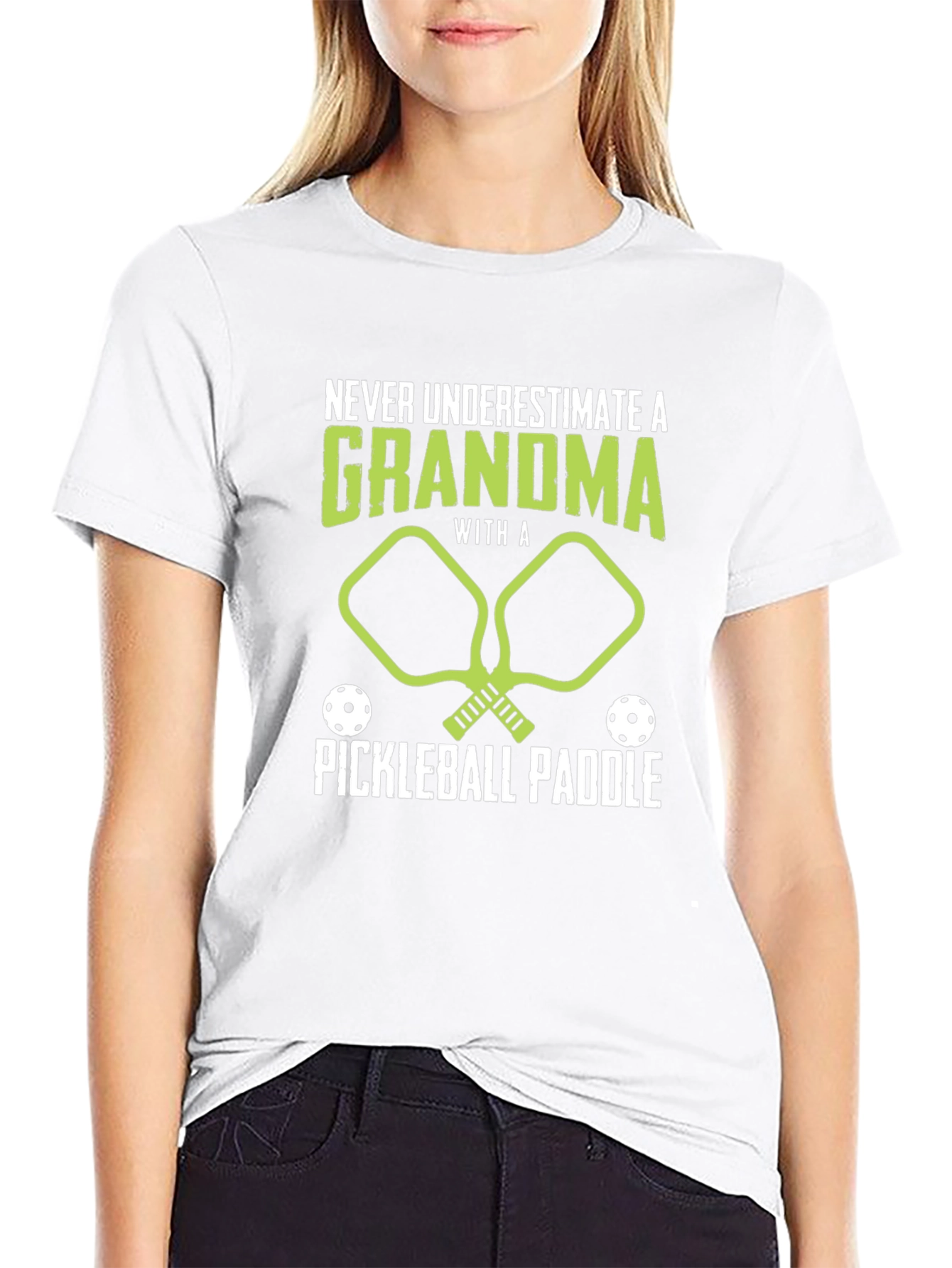 Grandma Pickleball Paddle T-Shirt