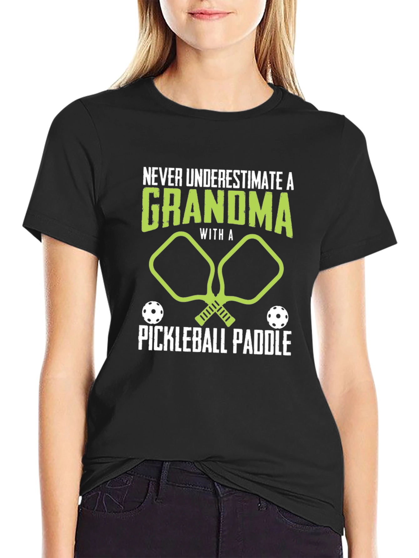 Grandma Pickleball Paddle T-Shirt