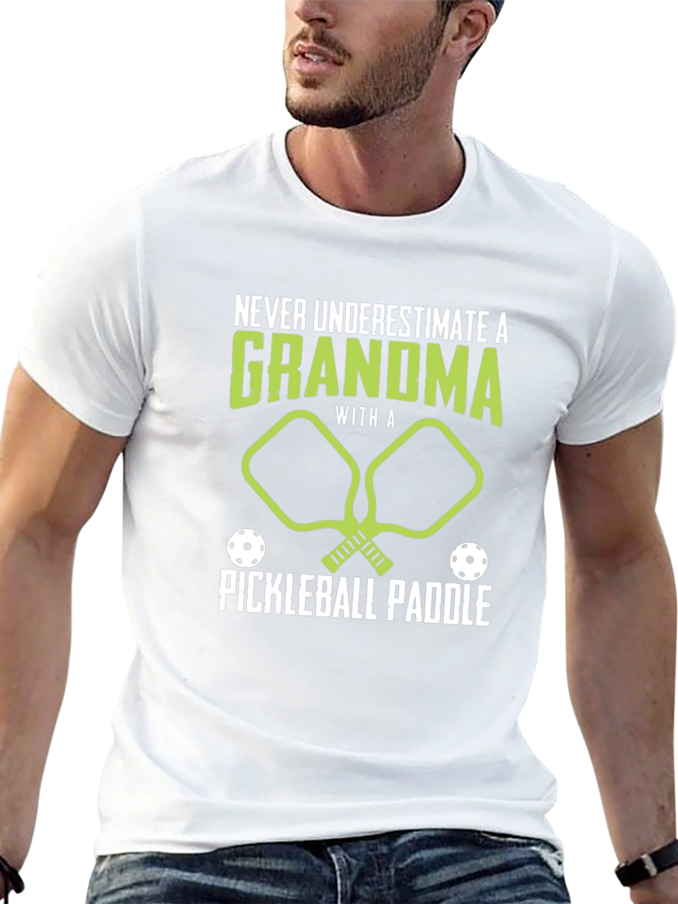 Grandma Pickleball Paddle T-Shirt