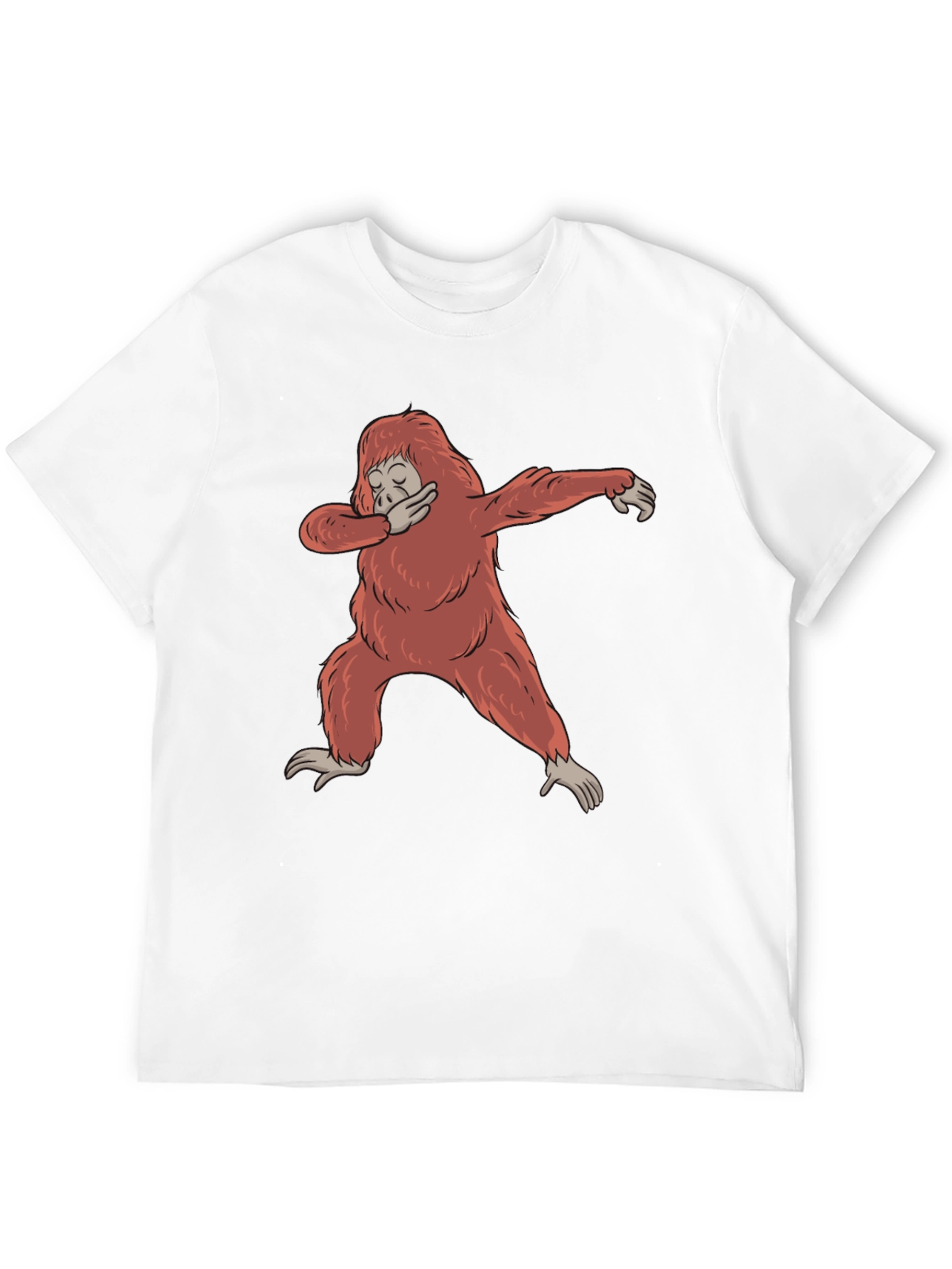 Dabbing Orangutan Graphic Tee