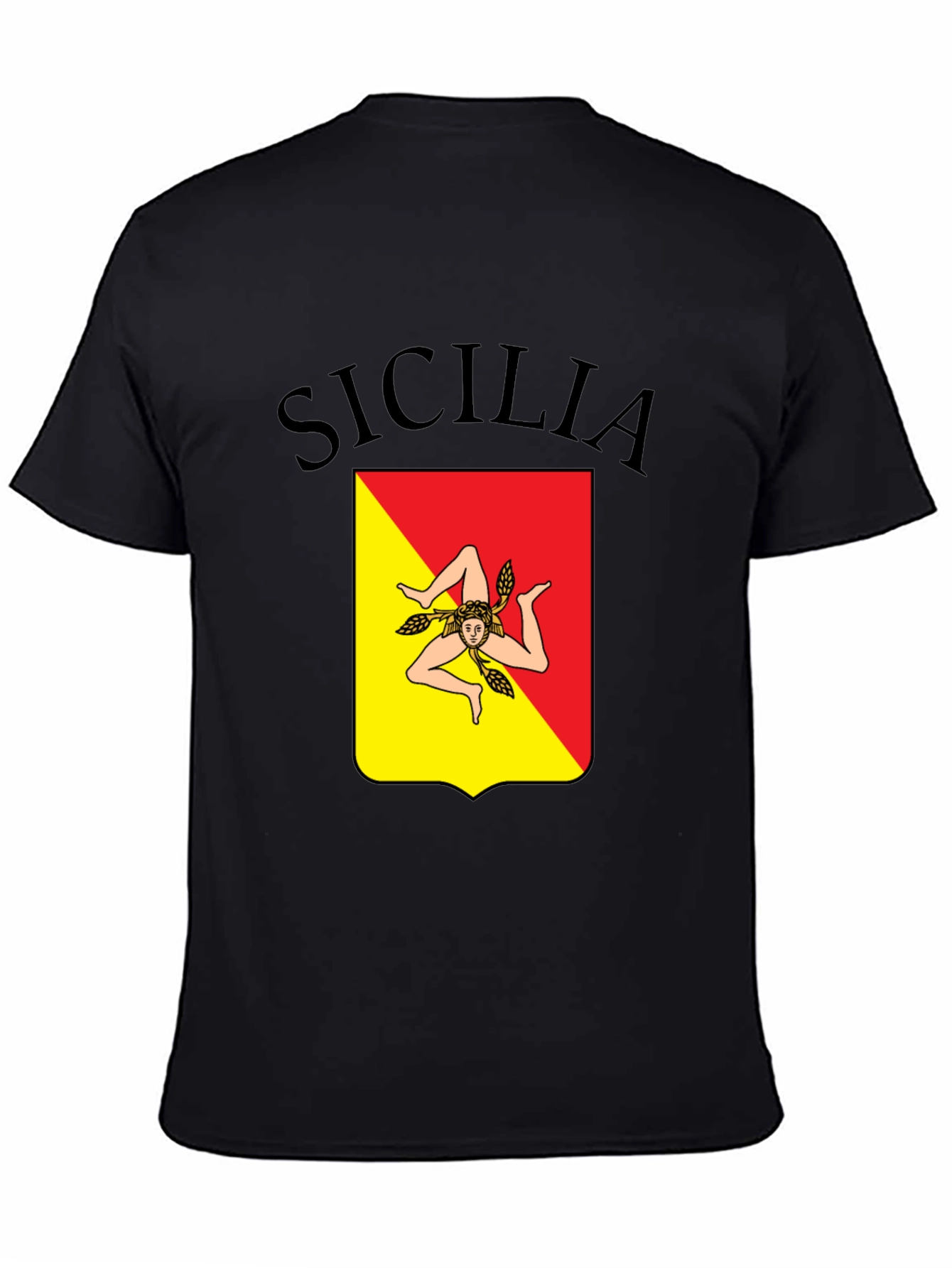 Sicilia T-Shirt - Unique Sicilian Pride Design