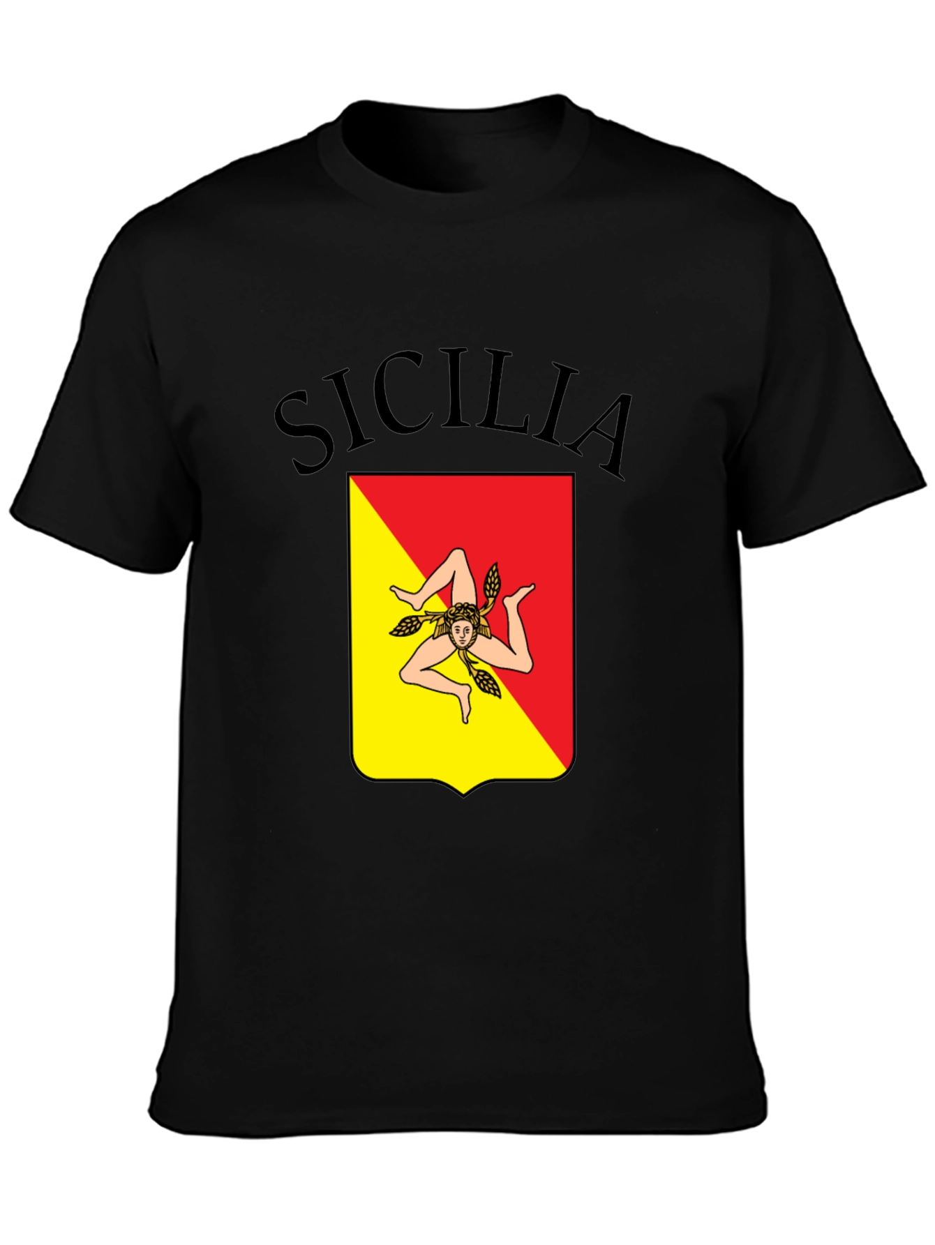 Sicilia T-Shirt - Unique Sicilian Pride Design