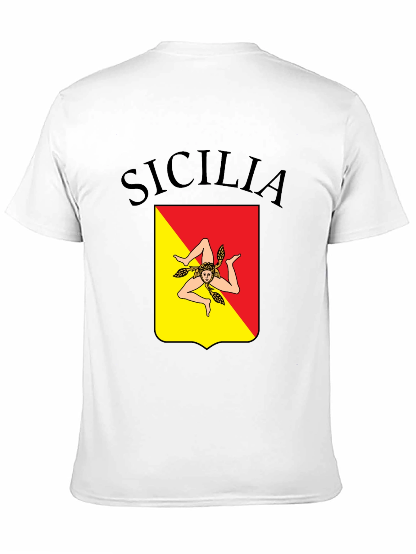 Sicilia T-Shirt - Unique Sicilian Pride Design
