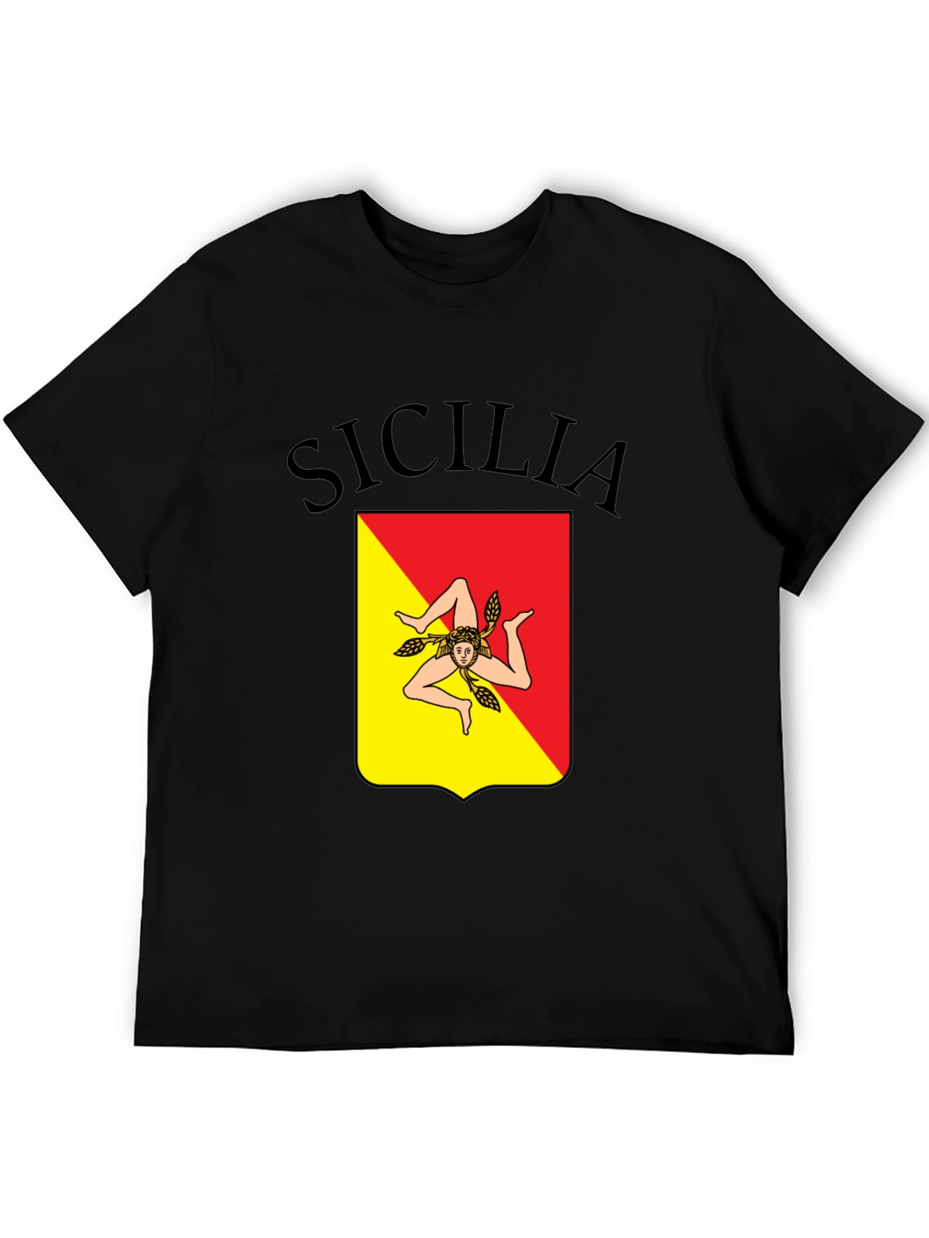 Sicilia T-Shirt - Unique Sicilian Pride Design