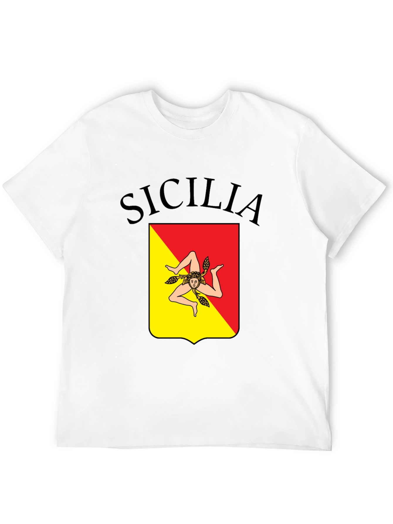 Sicilia T-Shirt - Unique Sicilian Pride Design