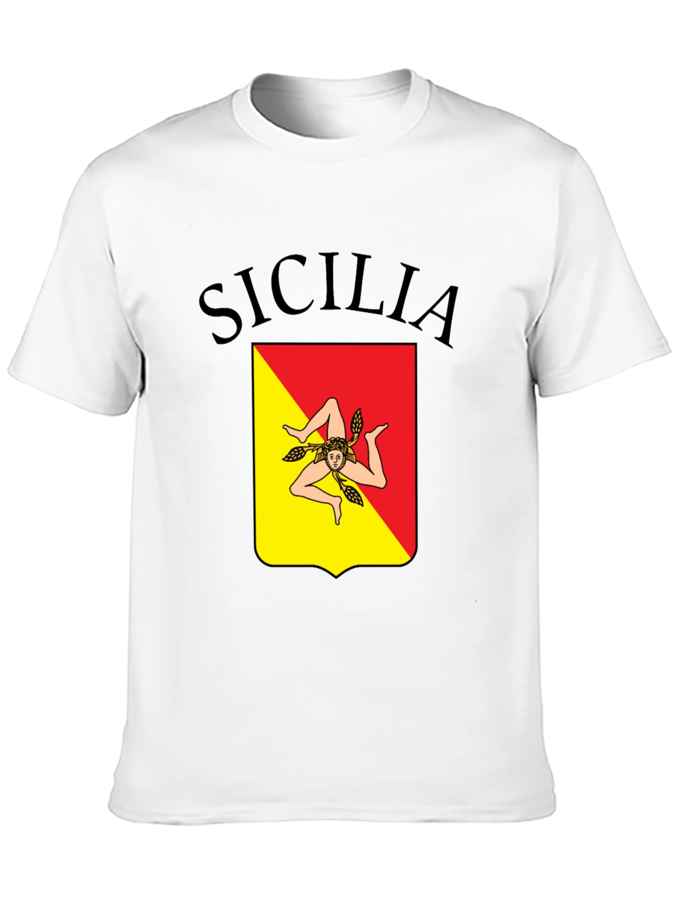 Sicilia T-Shirt - Unique Sicilian Pride Design