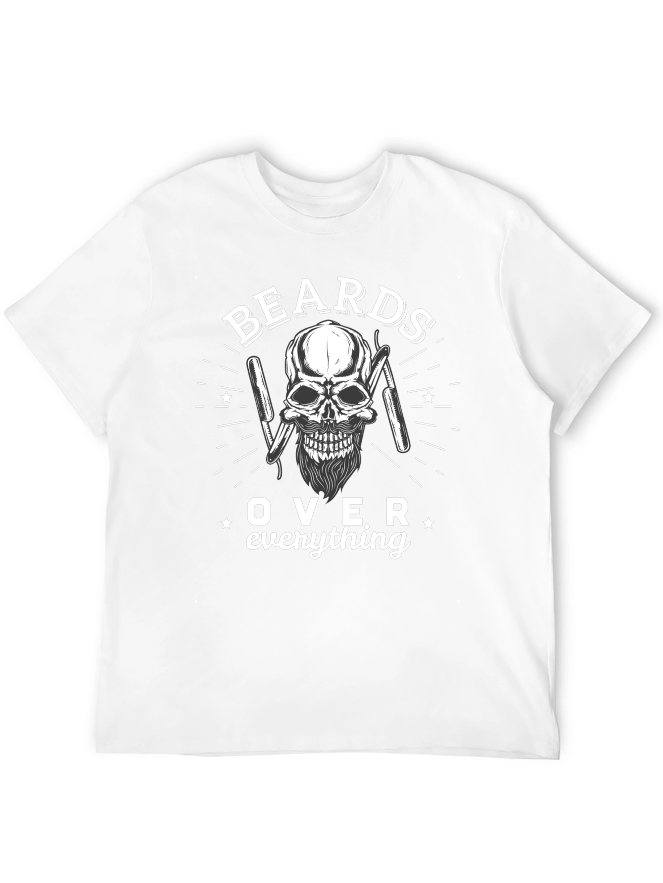 Beards Over Everything Graphic T-Shirt