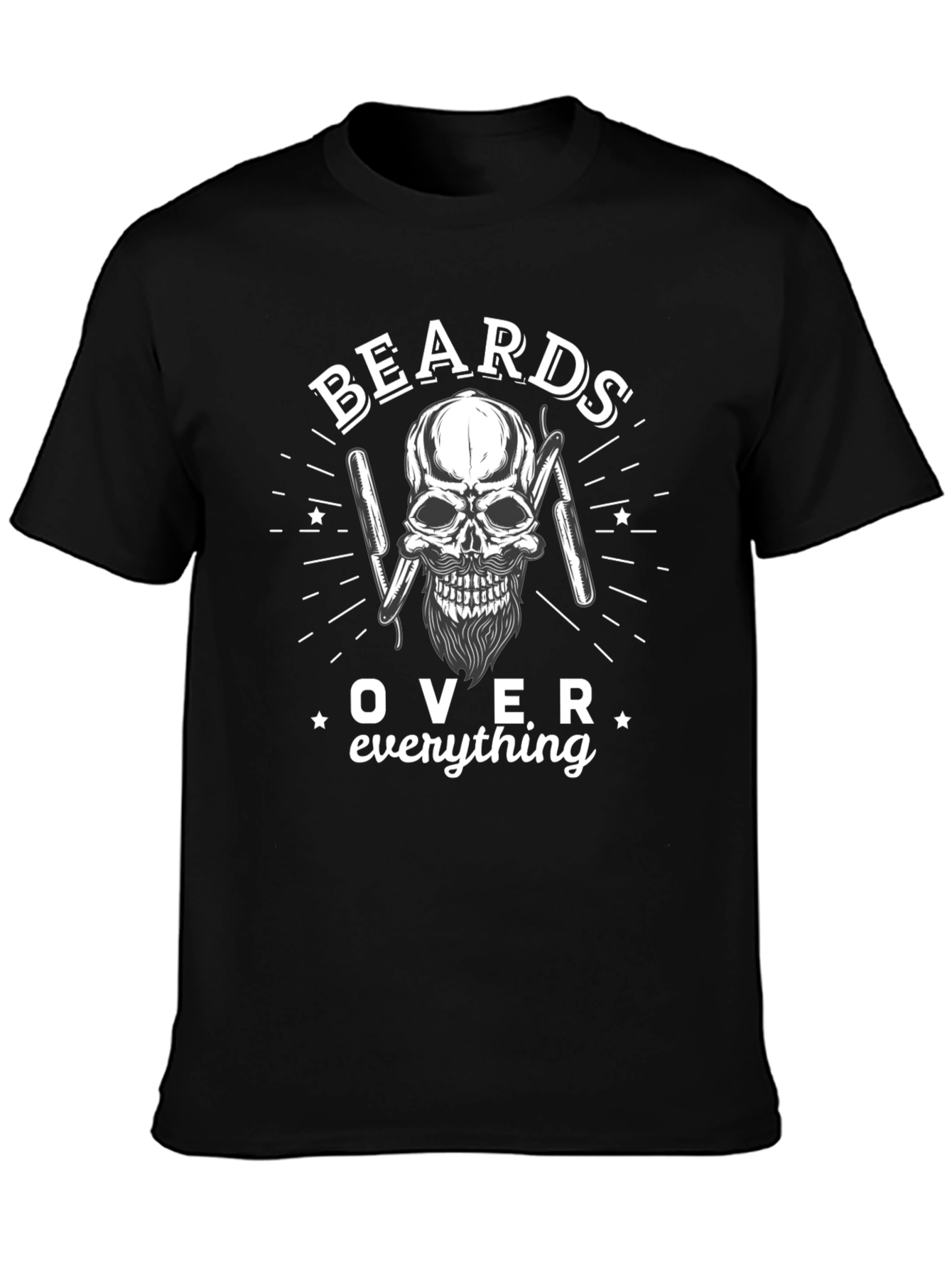 Beards Over Everything Graphic T-Shirt