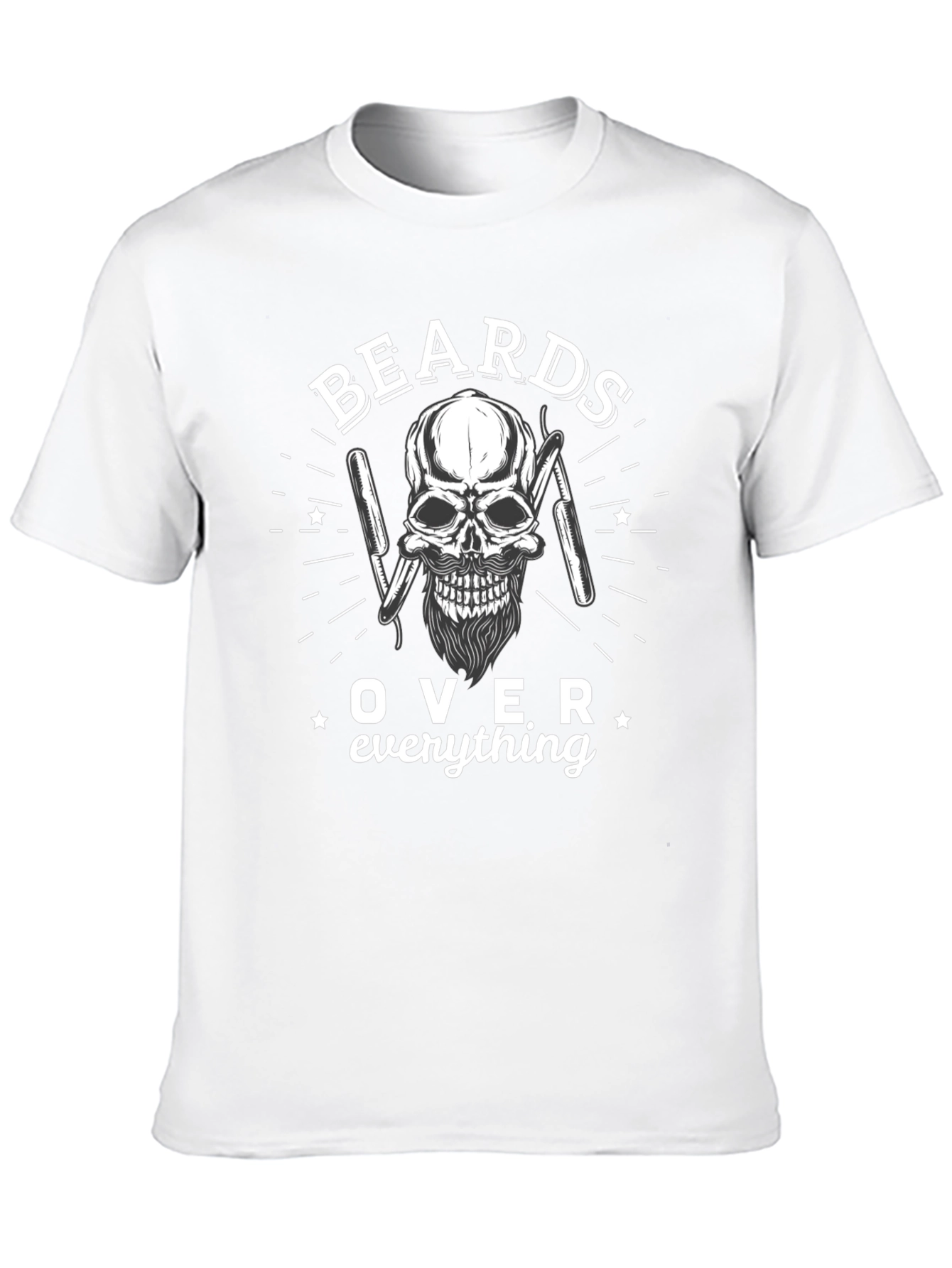 Beards Over Everything Graphic T-Shirt