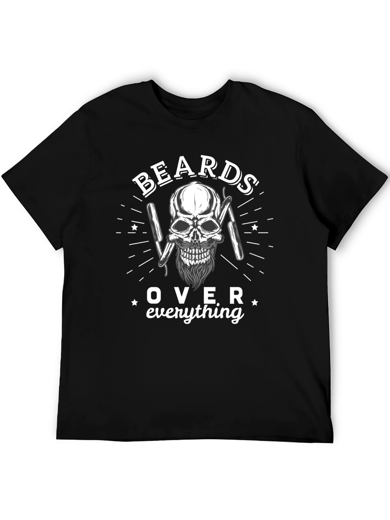 Beards Over Everything Graphic T-Shirt