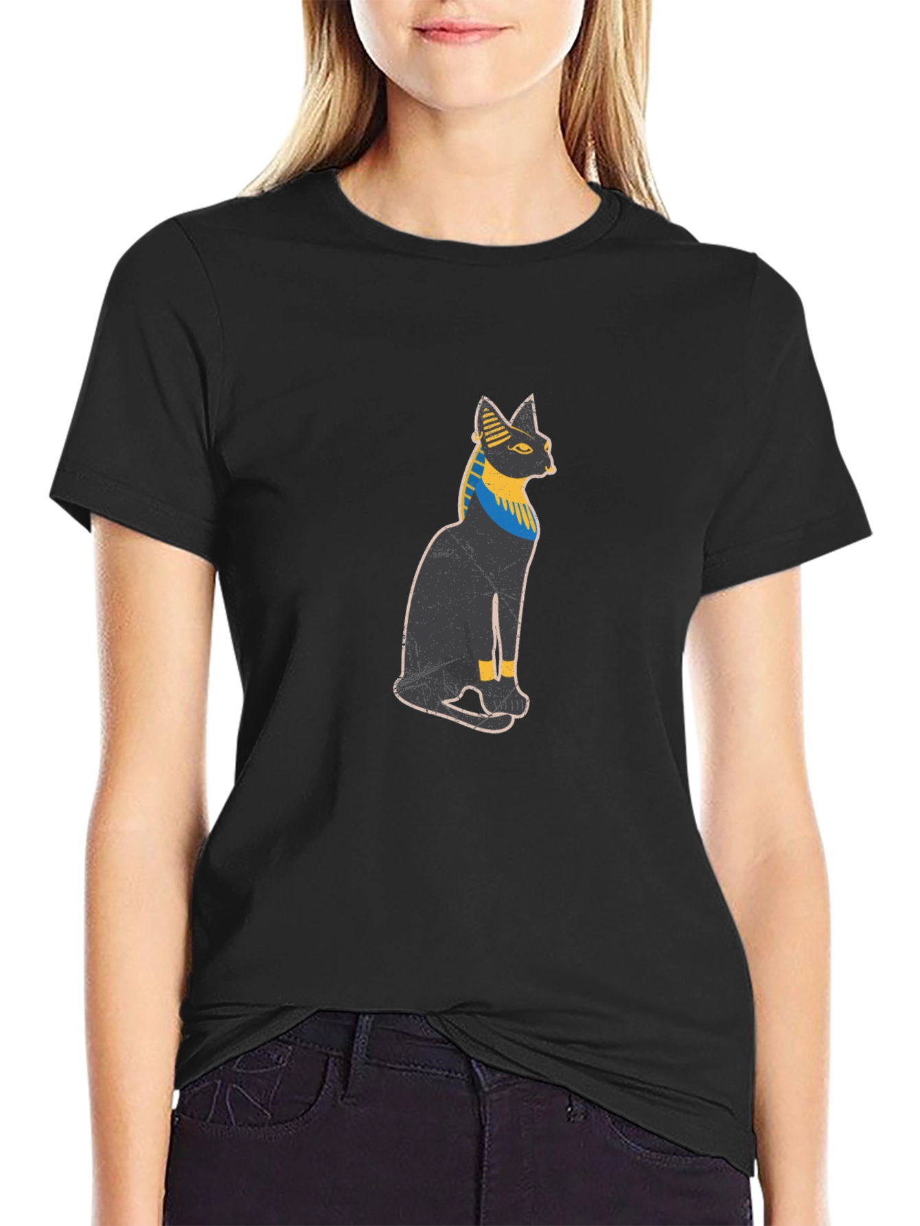 Egyptian Cat T-Shirt - Bastet Goddess Tee