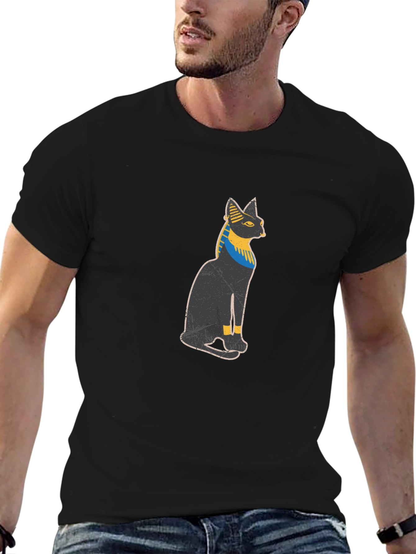 Egyptian Cat T-Shirt - Bastet Goddess Tee