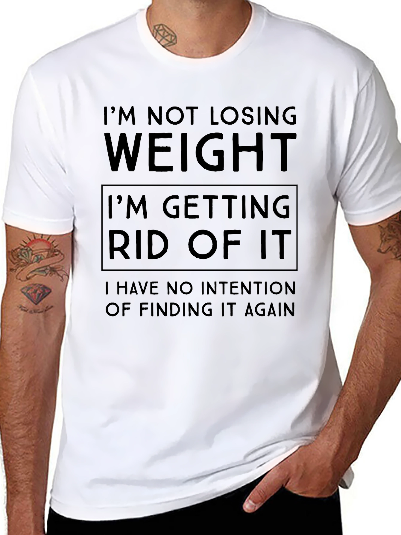 Funny Weight Loss T-Shirt: Im Getting Rid of It!