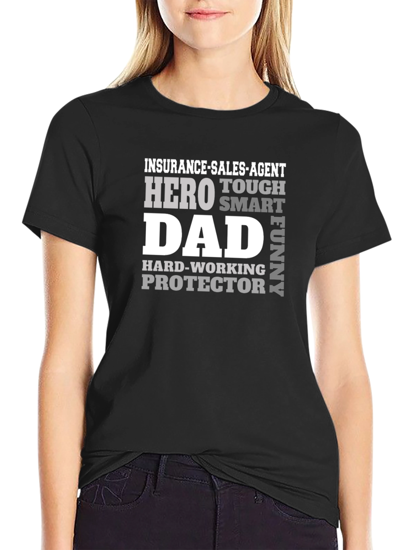 Insurance Agent Dad T-Shirt - Hero Protector