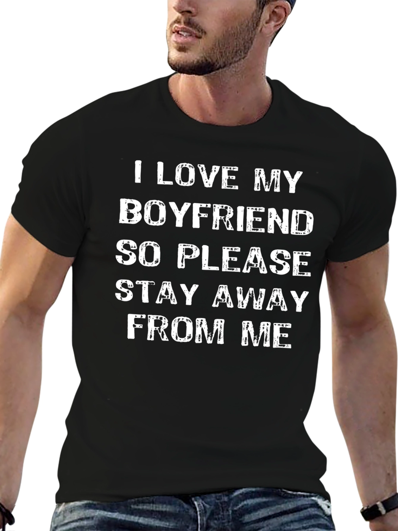I Love My Boyfriend Graphic Tee