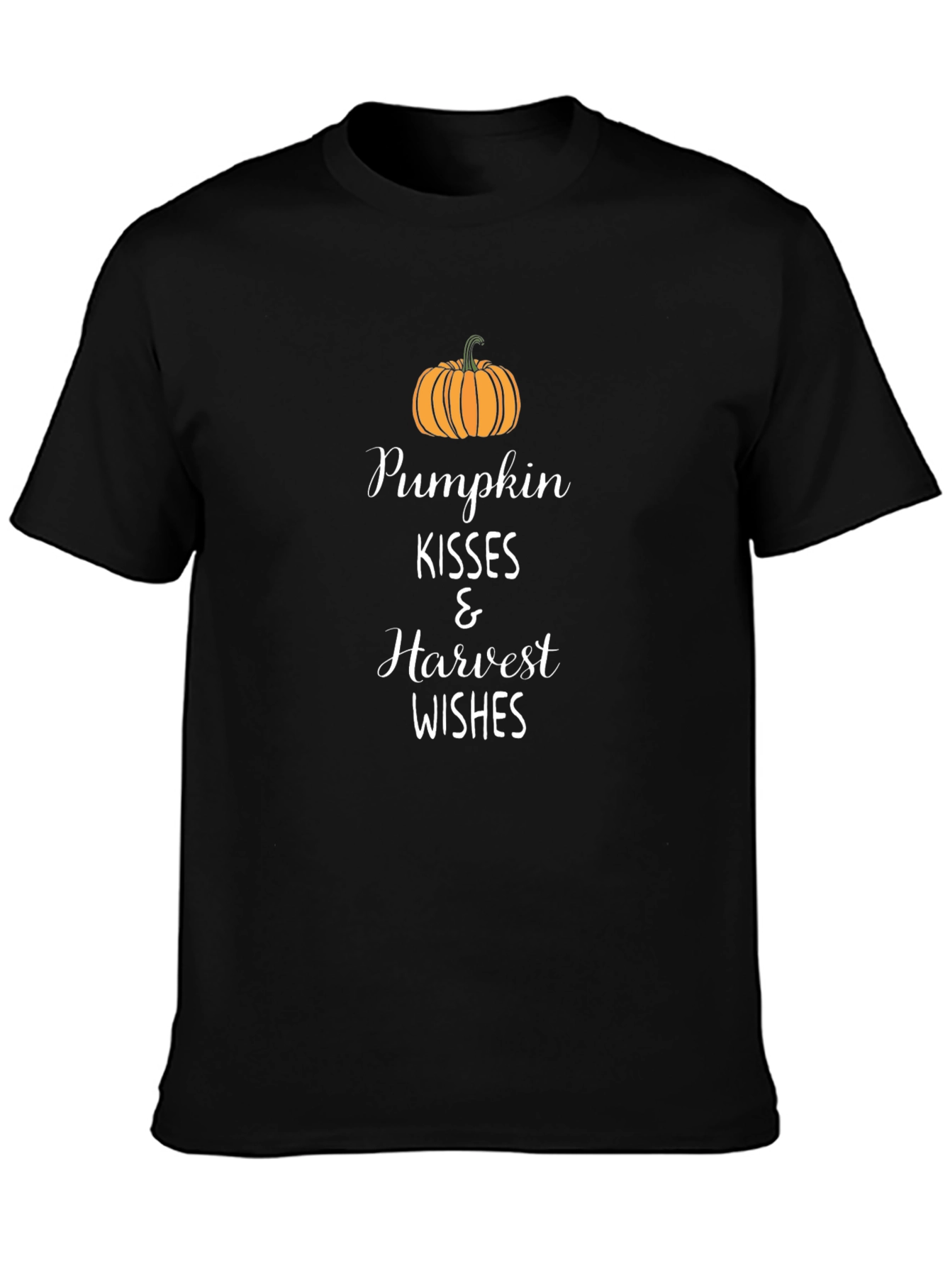 Pumpkin Kisses & Harvest Wishes Graphic Tee