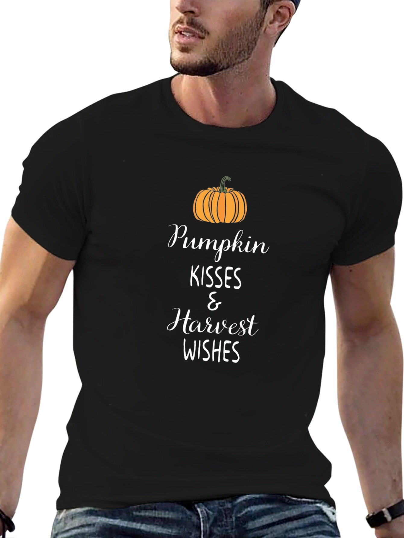 Pumpkin Kisses & Harvest Wishes Graphic Tee