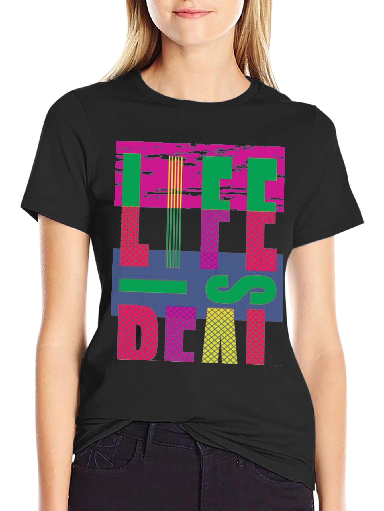 Life is Deaf T-Shirt - Bold Graphic Tee