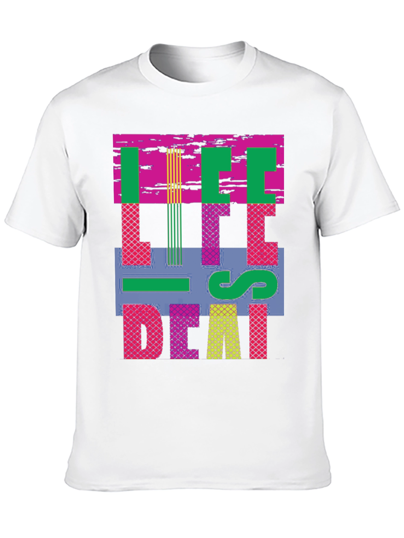 Life is Deaf T-Shirt - Bold Graphic Tee