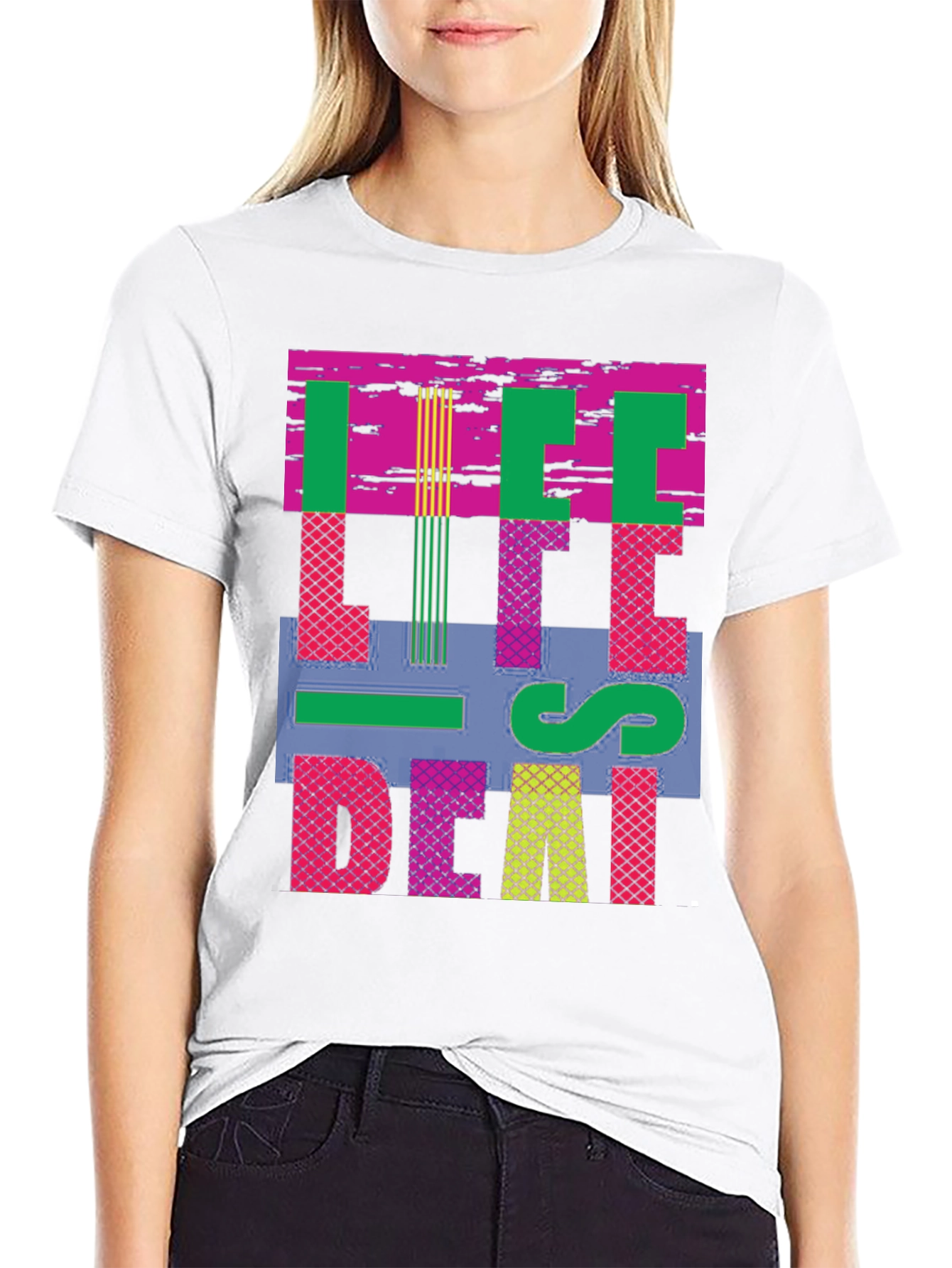 Life is Deaf T-Shirt - Bold Graphic Tee