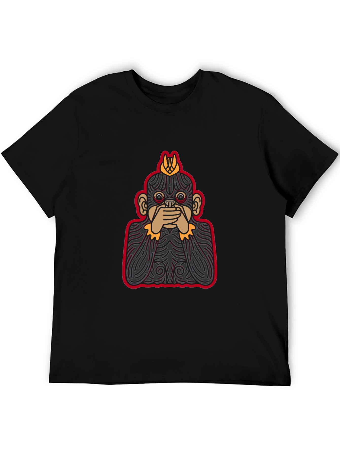 Hear No Evil Monkey Graphic Tee