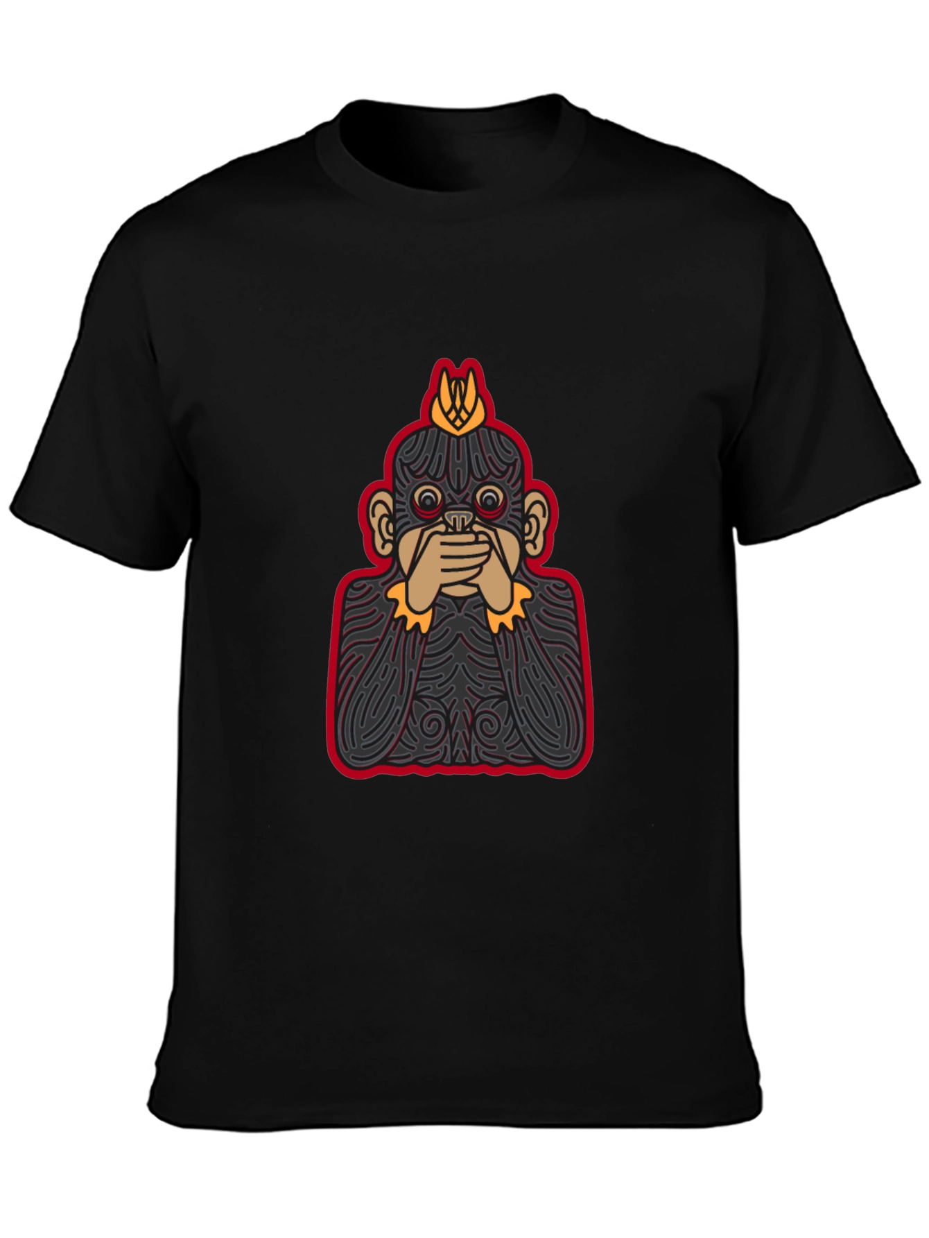 Hear No Evil Monkey Graphic Tee