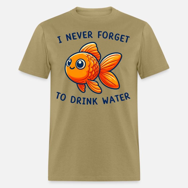 Adhd Reminders GoldfishNeverForgets to Drink Water