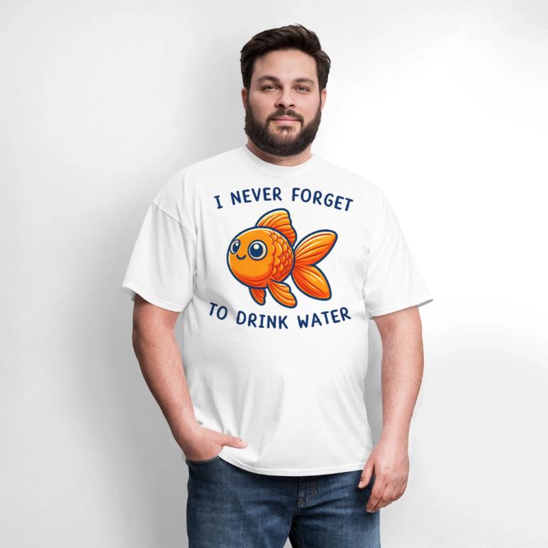Adhd Reminders GoldfishNeverForgets to Drink Water